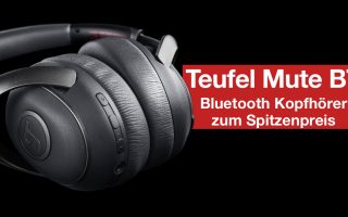 Video: Bluetooth NOISE CANCELLING Kopfhörer zum Spitzenpreis – Teufel MUTE BT (Review)