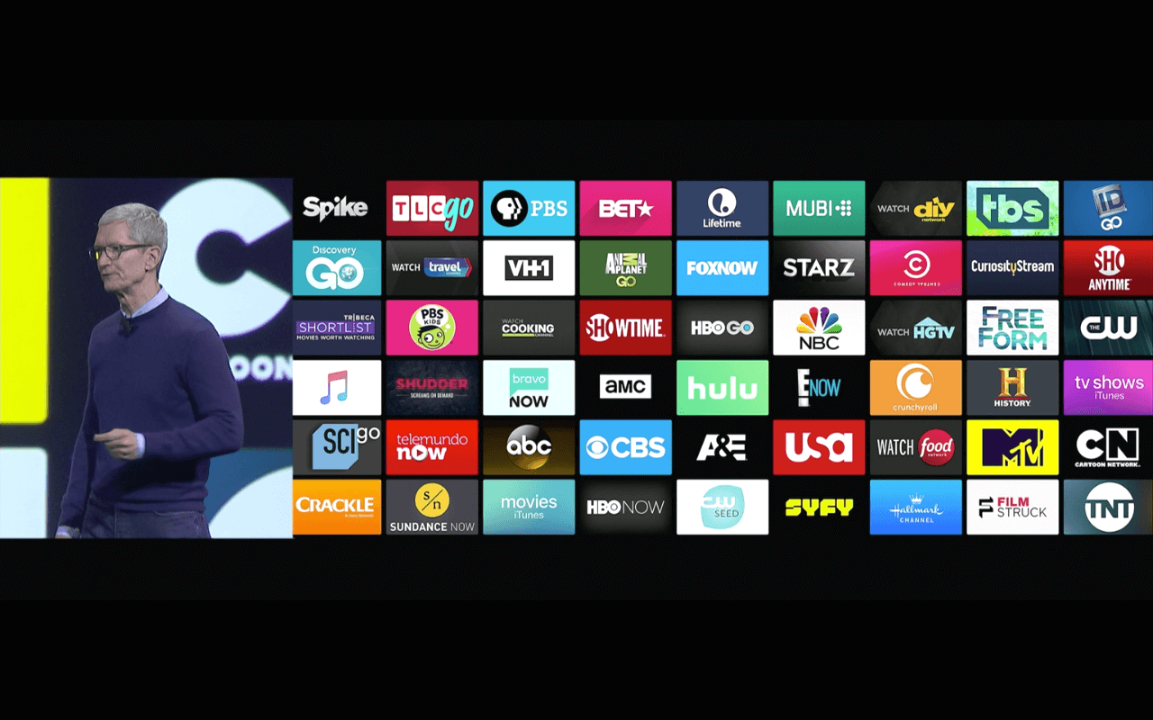 WWDC 2017 - Apple TV-Sender - Screenshot - WakeUp Media