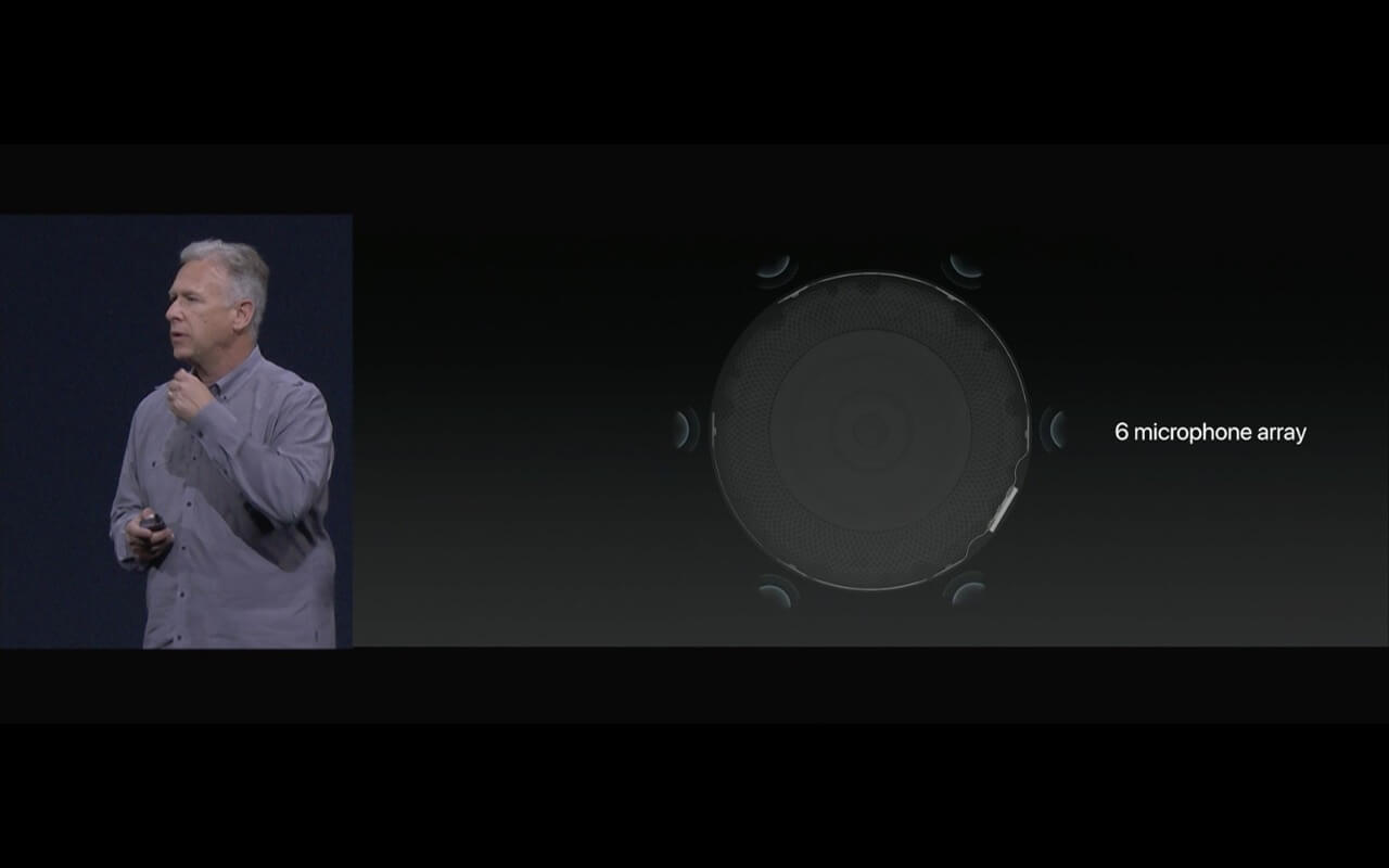 WWDC - Der HomePod hat sechs Mikrofone -Screenshot - WakeUp Media