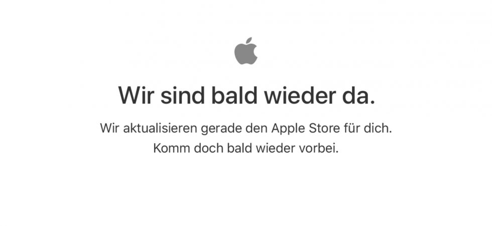 Breaking: Apple Online Store down – Kommen neue iPads oder AirPods?