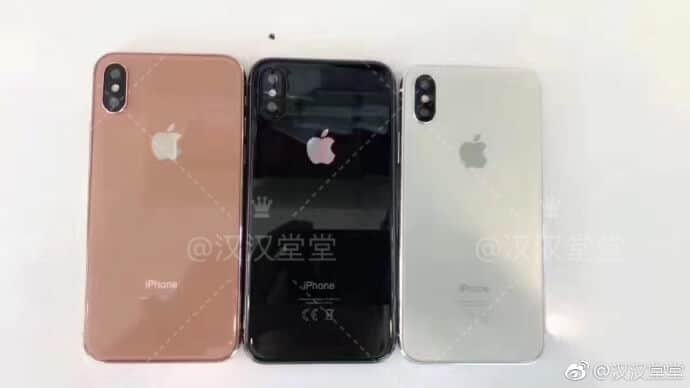 iPhone 8 in drei Farben