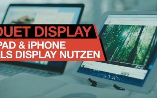 iPad oder iPhone als Display/Monitor verwenden (mac/Windows) – App Check DUET Display