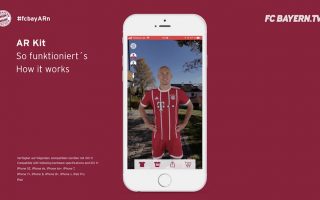 AR-Update: FCB-App bringt Bayern Spieler zu euch nach Hause