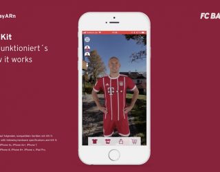 AR-Update: FCB-App bringt Bayern Spieler zu euch nach Hause