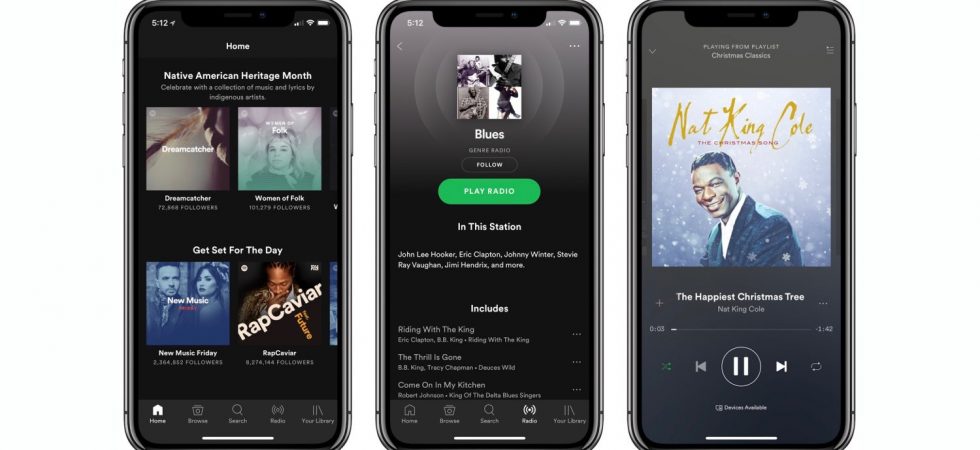 Endlich: Spotify App für iPhone X optimiert