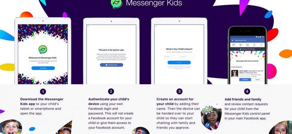 Interessant: Facebook Messenger für Kinder kommt