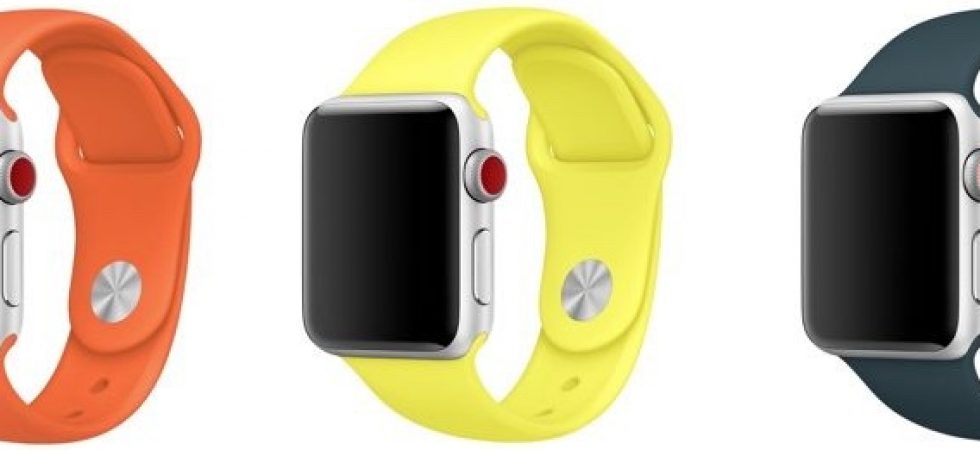 Neue Farben: Apple Watch Bänder und iPhone Cases