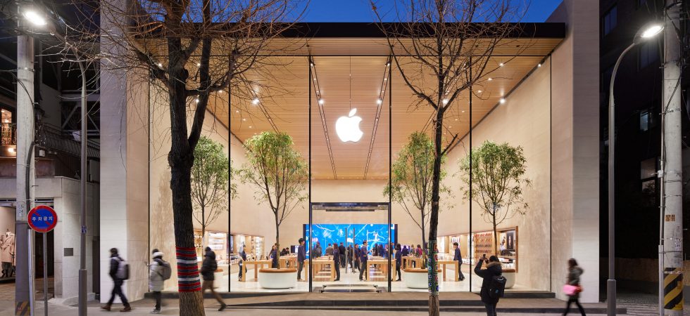 Bei Samsung um die Ecke: Erster Apple Store in Südkorea öffnet am Samstag