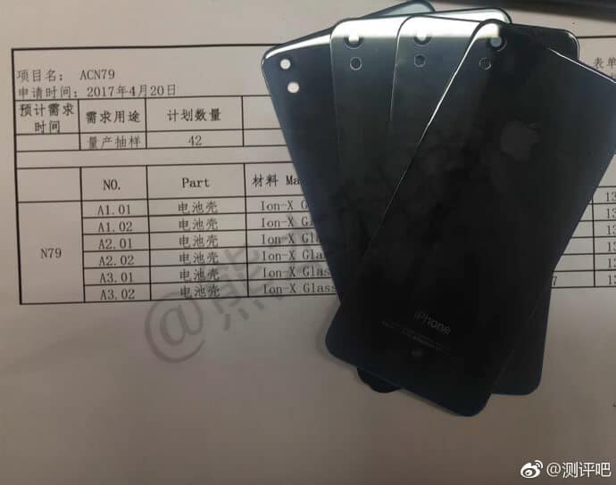 iPhone SE 2 Glasrückfront - China-Leak