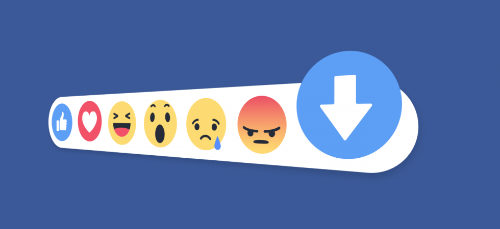 Spannend: Der Facebook Downvote Knopf ist da (KEIN Dislike)