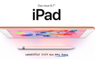 2019: 9,7 Zoll-iPad soll sich kaum verändern