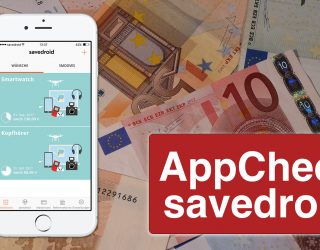 Einfach und kreativ Geld sparen – AppCheck: savedroid