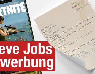 Video: Bewerbung von Steve Jobs versteigert, iPhone SE 2 Leak?, Fortnite für iOS – ATA 58