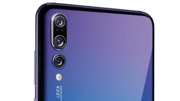 Das Huawei P20 Pro mit drei Kameras