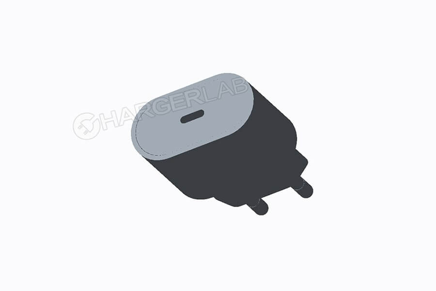 USB-C-Charger mit 18 Watt für das iPhone - Rendering