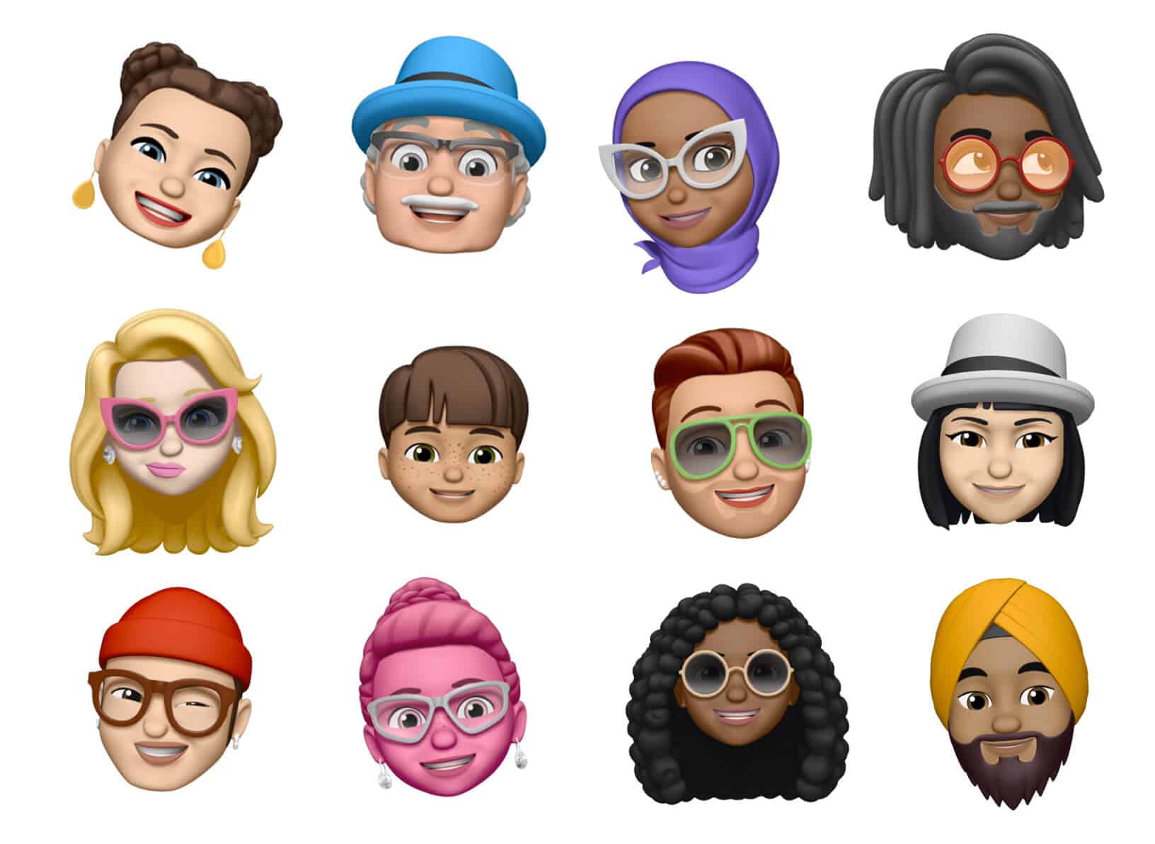 iOS 12 MeMojis