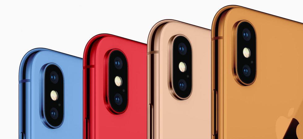 Was wollt ihr? iPhone 2018 könnte in Gold, Grau, Weiß, Blau, Rot und Orange kommen