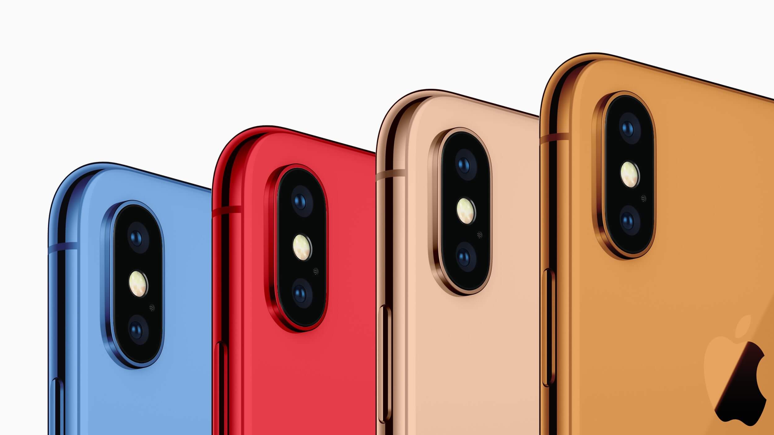 iPhone 2018 Farbvarianten