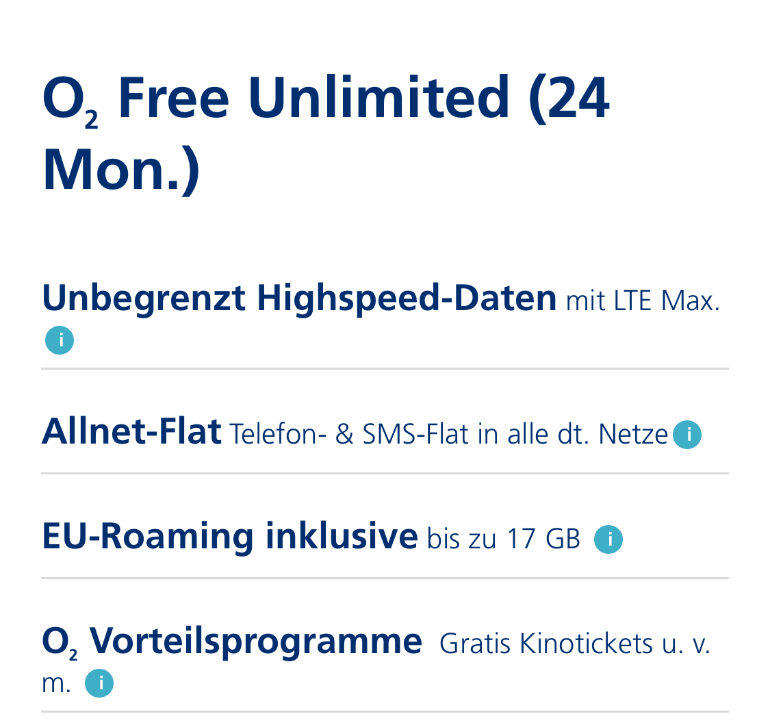 O2 Free Unlimited - Telefonica