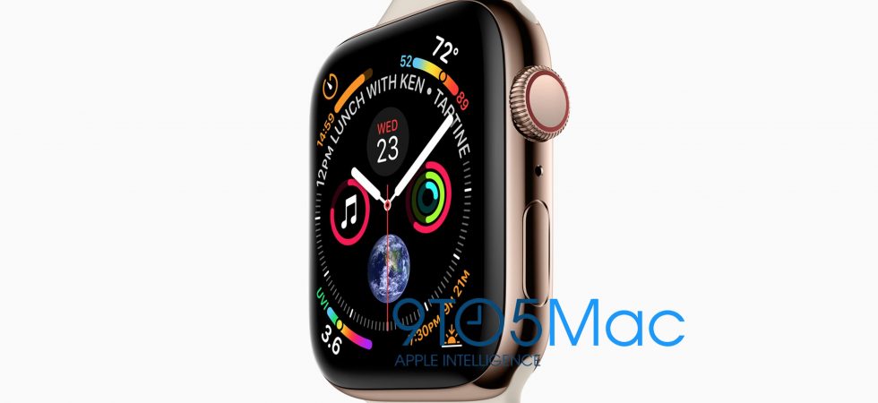 Apple Watch Series 4 erhält eine höhere Auflösung