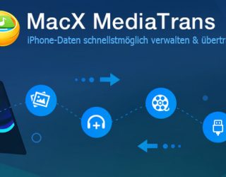 iPhone Fotos, Videos & Musik sichern ohne iTunes – MacX MediaTrans [Giveaway]