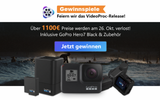 VideoProc: 4K Videos verarbeiten und bearbeiten (+Video Proc verschenkt GoPro Hero7)