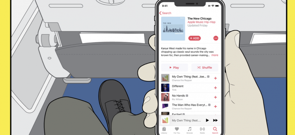Apple Music in der Luft: Streaming auf American Airlines-Flügen jetzt kostenlos