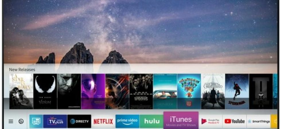 iTunes und AirPlay auf Samsungs Smart TVs: Apple stürmt den Fernseher