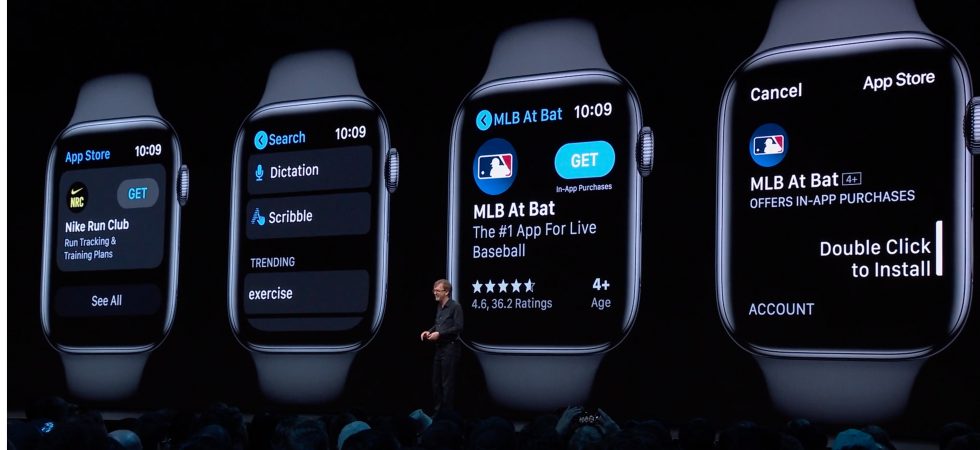 watchOS 6 vorgestellt: Der App Store kommt auf die Apple Watch