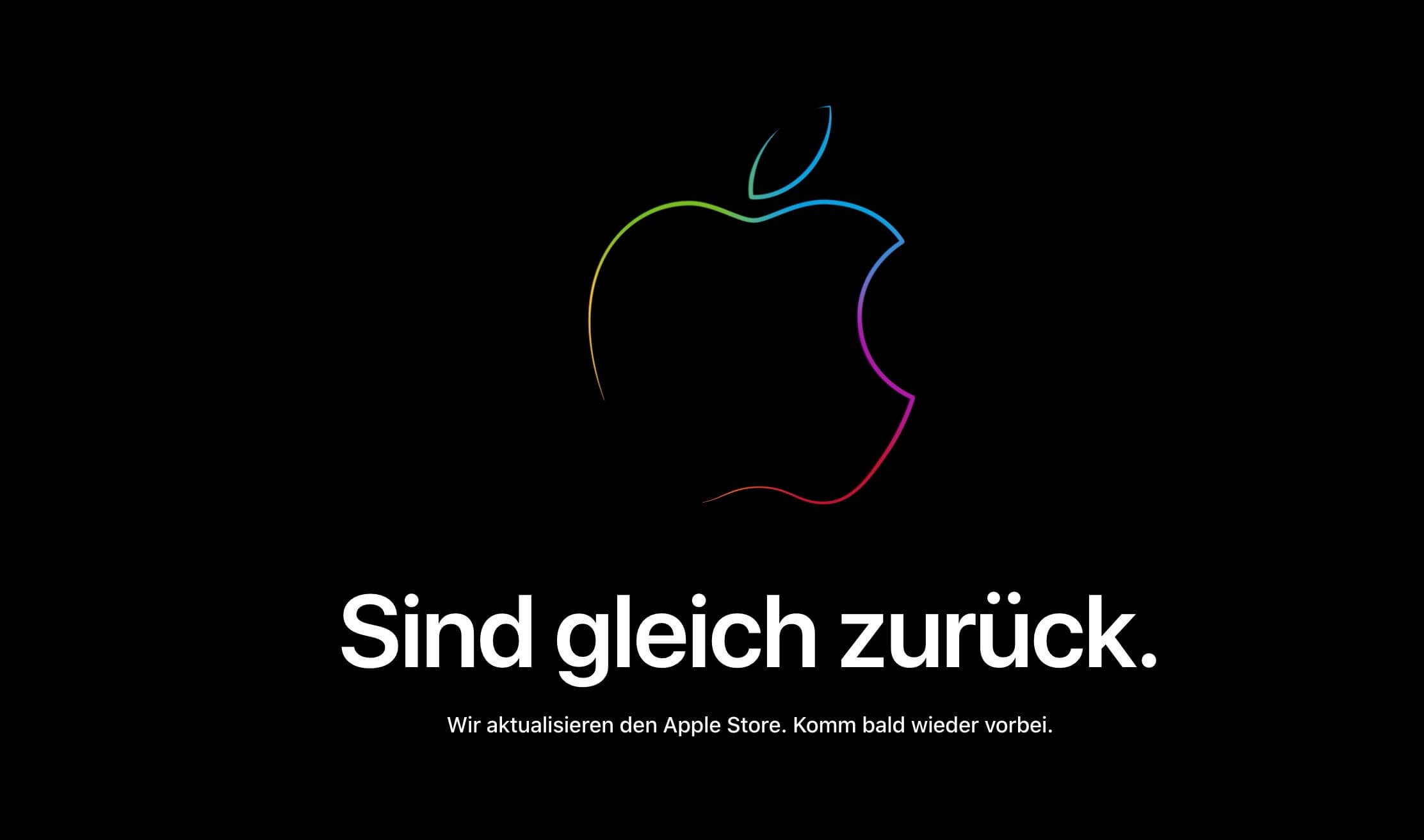 Apple Store down Juli 2019