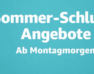 Sommer-Schluss-Angebote bei Amazon gestartet – Angebote den ganzen Tag über!