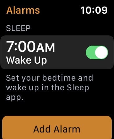 Apple Watch Sleeptracking Hinweise Screenshot - MacRumors