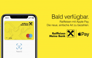 Raiffeisenbank Österreich bald mit Apple Pay