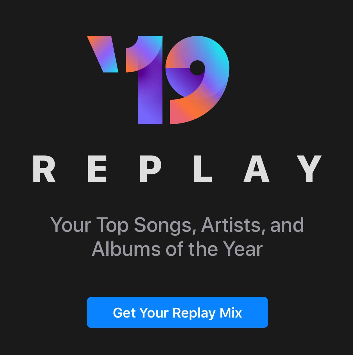 Replay auf Apple Music - Screenshot