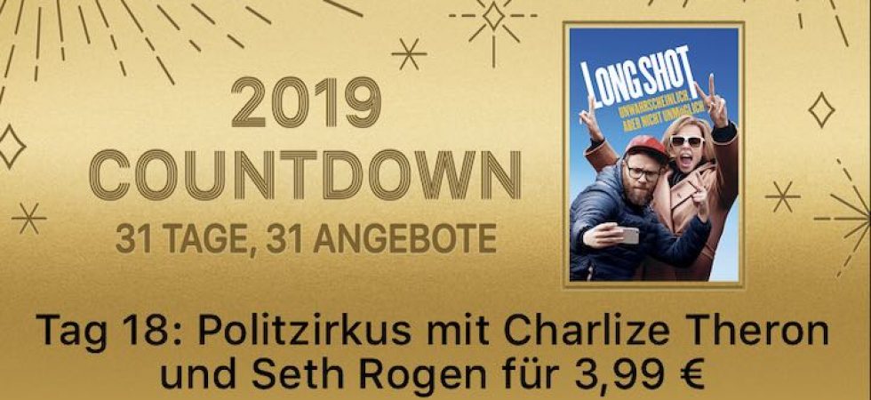 2019 Countdown – 31 Tage, 31 Angebote: „Long Shot“ für 3,99 Euro kaufen