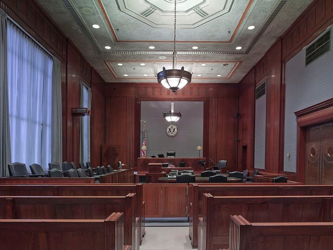 Gerichtssaal - Symbolbild