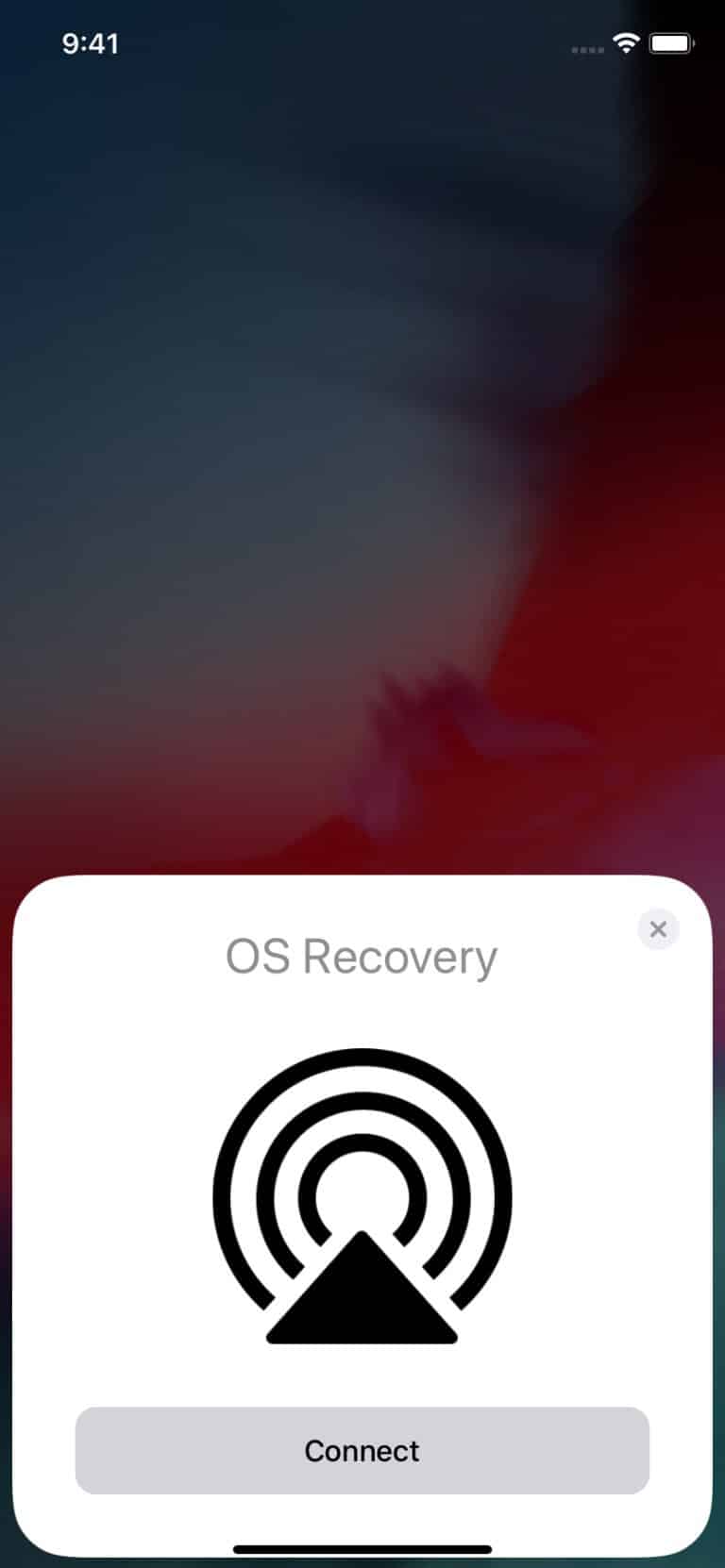 iOS-System Recovery  iOS 13.4 Beta - Screenshot