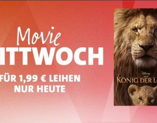 iTunes Movie Mittwoch: „Der König der Löwen (2019)“ für 1,99 Euro leihen