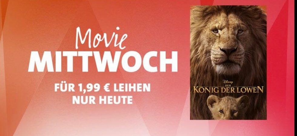 iTunes Movie Mittwoch: „Der König der Löwen (2019)“ für 1,99 Euro leihen