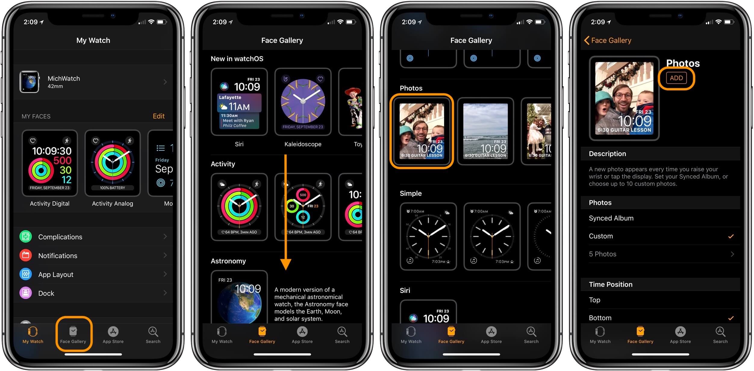 Fotos für watchOS-Zifferblatt watchOS 7 - 9to5Mac