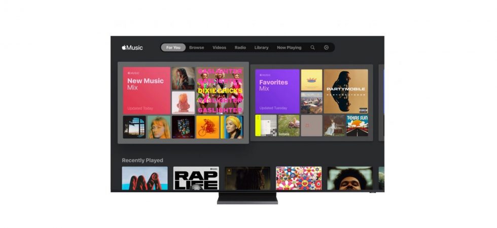 Apple Music spielt mit neuer App jetzt auch auf Samsung-Smart TVs