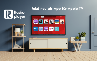 Podcasts und Livestreams: Radioplayer spielt jetzt auch auf dem Apple TV