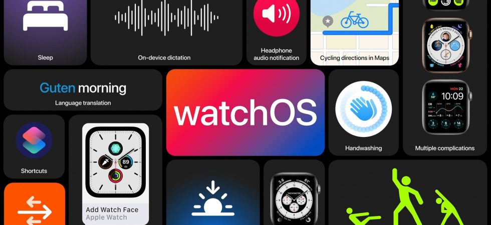 watchOS 7: Sleep-Tracking, geteilte Zifferblätter, alte Watch-Modelle fliegen raus