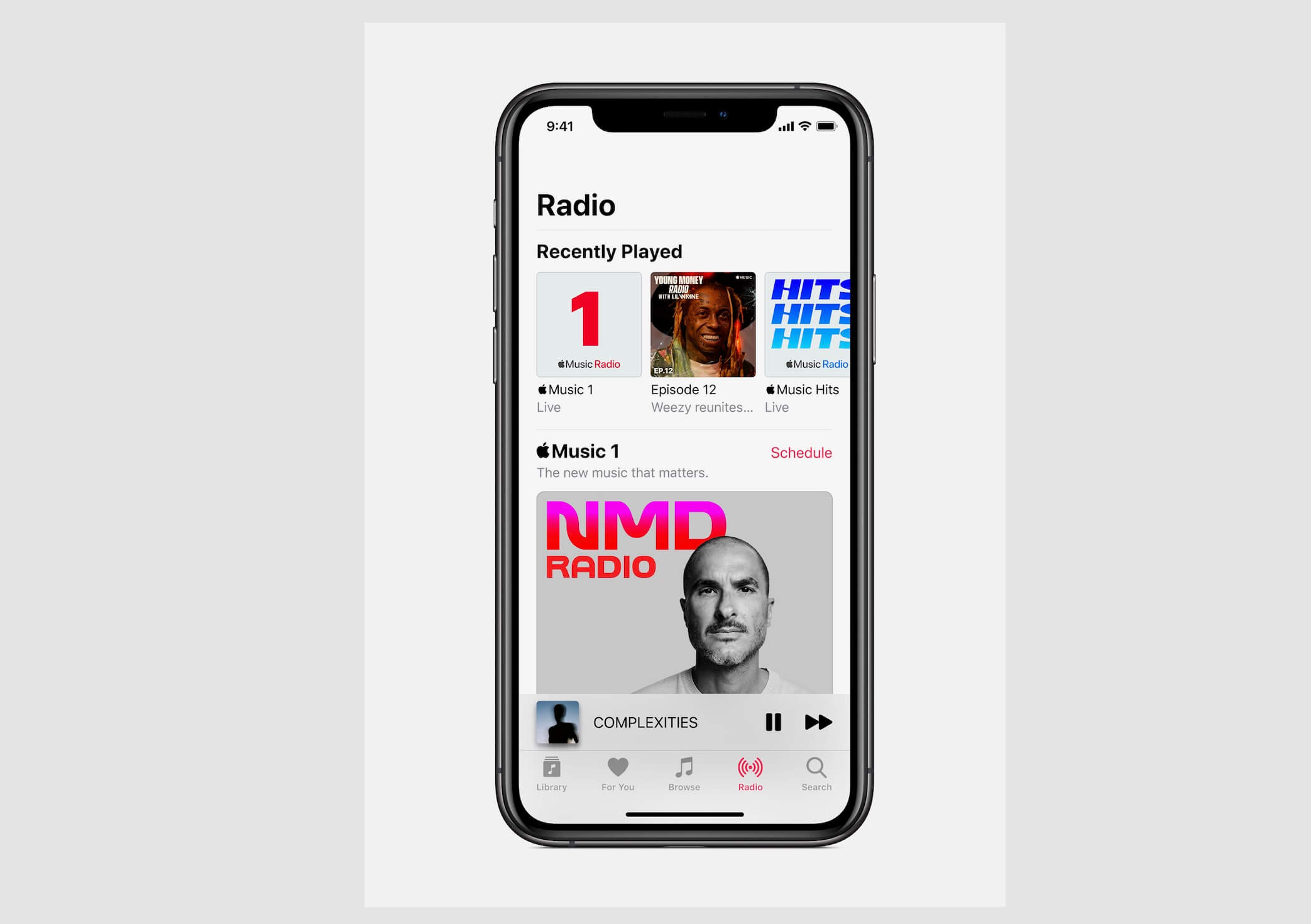 Neue Sender von Apple Music 1 - Screenshot