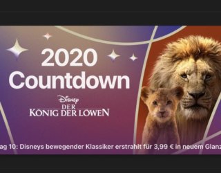 Tag 10 im 2020 Countdown: „König der Löwen (2019)“ für 3,99€