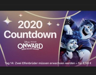 Tag 14 im 2020 Countdown: „Onward: Keine halbe Sachen“ für 3,99€