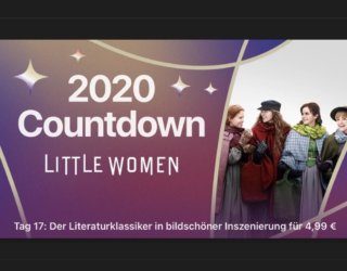 2020 Countdown: Heute „Little Women“ für 4,99€