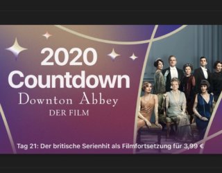 2020 Countdown „Downton Abbey – der Film“ für 3,99€