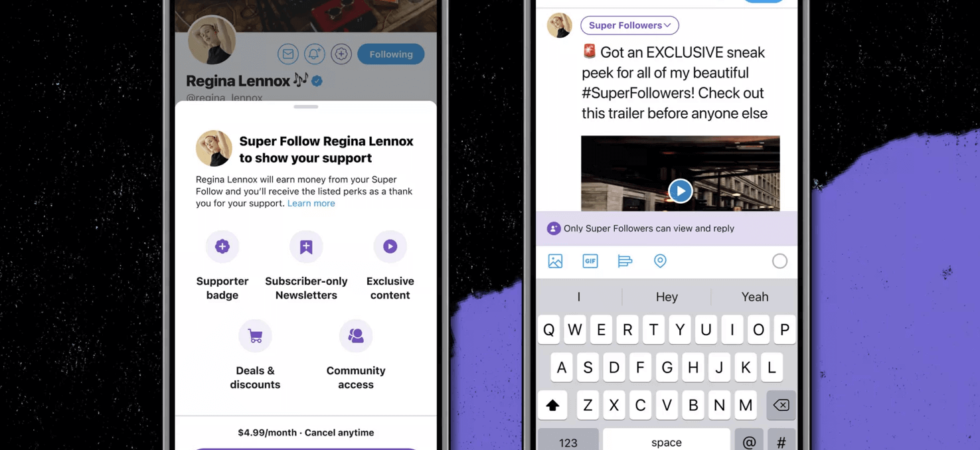 „Super Follows“: Twitter kündigt kostenpflichtige Premium-Funktionen an