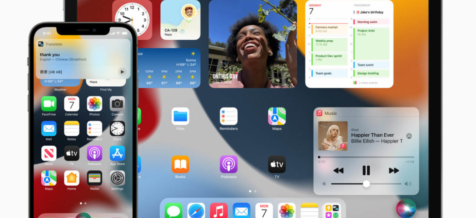 Apple verteilt iOS 15.1 und iPadOS 15.1 für Entwickler
